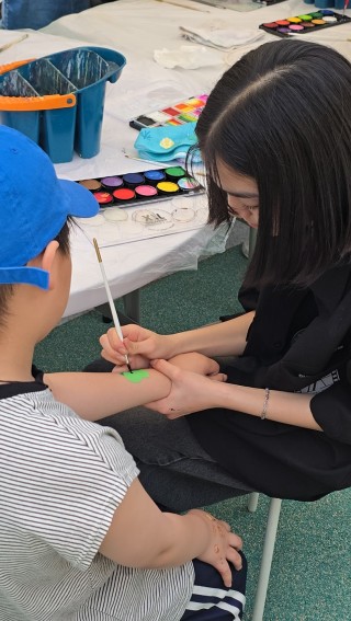 5월30일 원주 문화의날 페이스페인팅 현장!