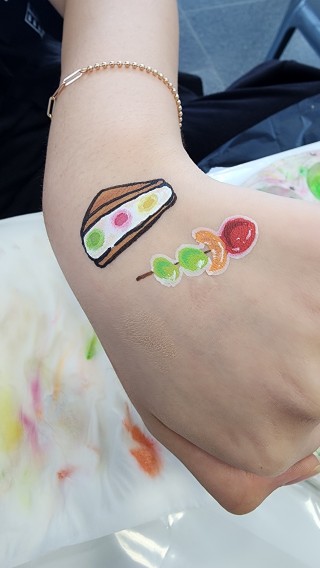 건강가족운동회 페이스페인팅 현장!